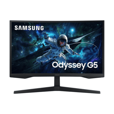 Samsung Odyssey G55C 27-inch 2560 x 1440p QHD 16:9 165Hz 1ms VA LED Monitor