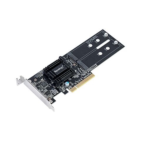 Synology - M2D18 M.2 NVMe SSD Riser For Caching