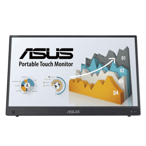 ASUS ZenScreen MB16AHT 15.6-inch 1920 x 1080p FHD 16:9 60Hz 5ms IPS LED Touchscreen Monitor