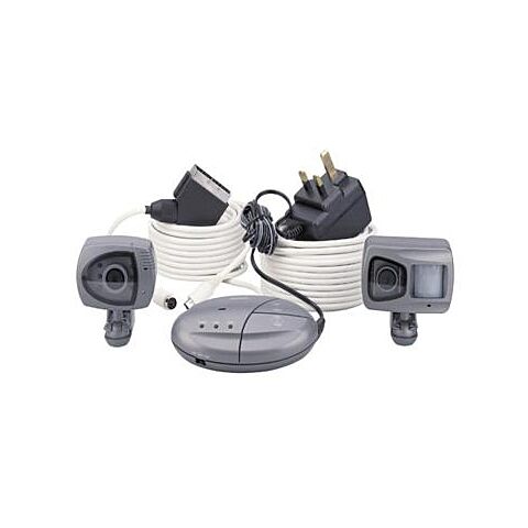 Micromark Twin Cam Black and White CCTV