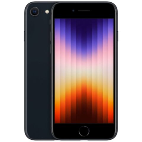 Apple iPhone SE 4.7 inch with A15 Bionic chip - 64GB - Midnight