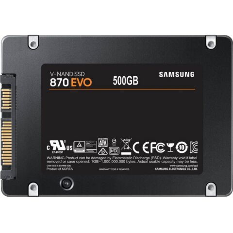 Samsung 870 EVO 500GB 2.5 inch Solid State Drive