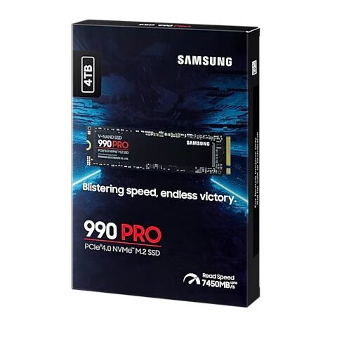 Samsung MZ-V9P4T0BW 990 PRO 4 TB NVMe Solid State Drive