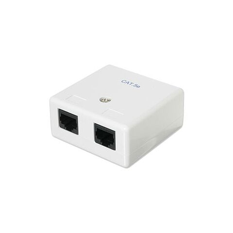 RJ45 Wall Box Double