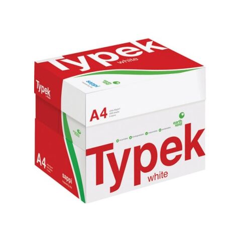 Typek A4 Paper 80grams 5x Reams per box -(2500 sheets) white