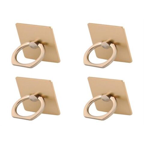 Geeko Universal Ring Smartphone Grip - Versatile swivel grip Bronze