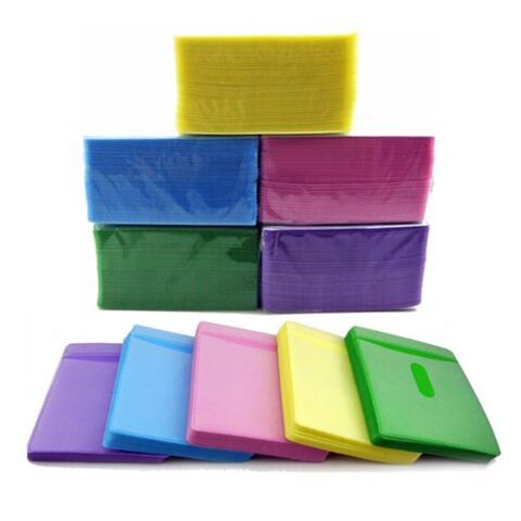 E-Box Plastic Cd Sleeves 100 Pack