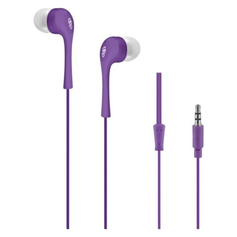 Pro Bass Dollarz Series Blister Auxiliary earphone No Microphone Purple
