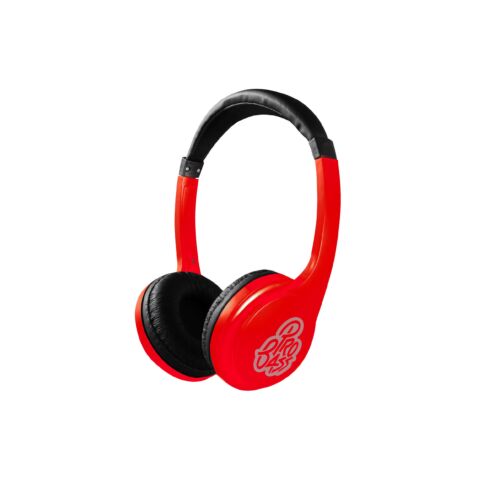 Pro Bass Elevate Series Auxiliary Headphone Red