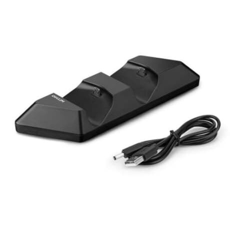 Nitho PS4 SMART CHARGING STATION �Charging station for 2 PS4 controllers - charging cable 1m
