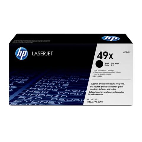 HP 49X Black Toner Cartridge 6000 Pages Original Single-pack