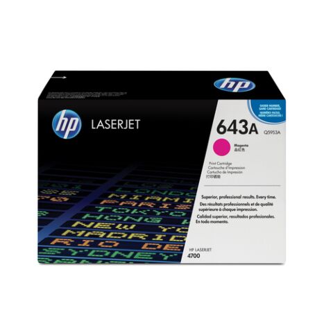 HP 643A Color Laserjet 4700 Magenta Print Cartridge