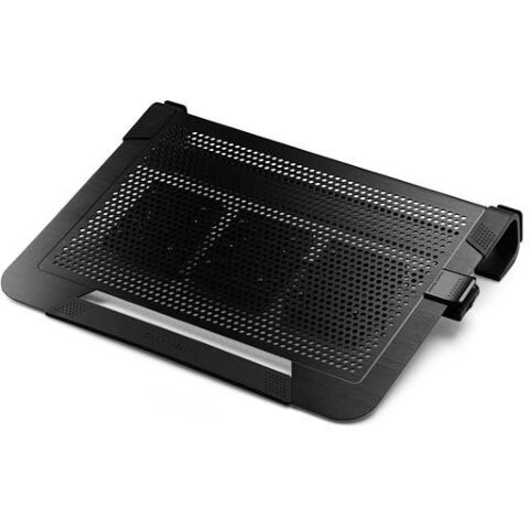 Cooler Master 19 Inch NotePal U3 Plus with Three 80mm Fans - Black
