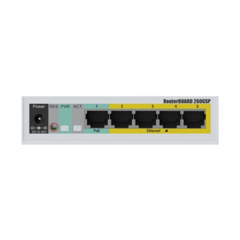 MikroTik SwOS Smart Switch 5 Port Gigabit 1SFP PoE Out