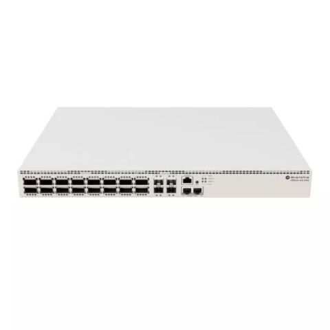 MikroTik Cloud Router Switch 16 Port QSFP28 4xSFP28 2x10Gbps | CRS520-4XS-16XQ-RM