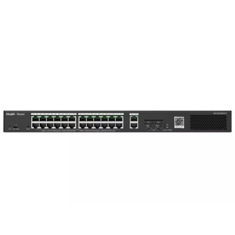 Reyee 26 Port Gigabit with 24 PoE 370W 2SFP Smart Managed Switch | RG-ES228GS-P