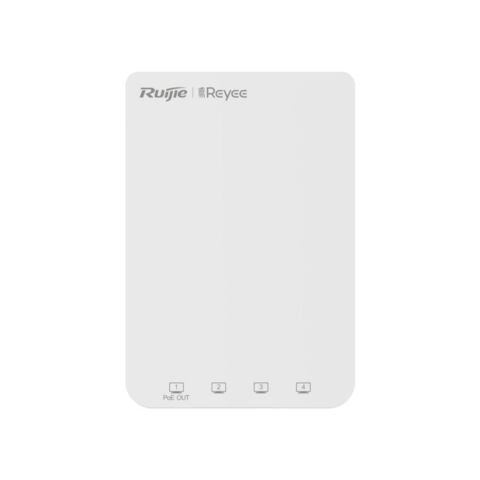 Reyee Dual Band WiFi 5 1300Mbps 5 Port Gigabit Mesh In-Wall AP | RG-RAP1200(P)