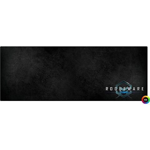Rogueware RGB XXL deskpad mouse pad - 800 x 300 x 3mm