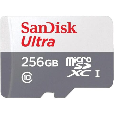 Sandisk Ultra 256GB microSD UHS-I Class 10 Memory Card