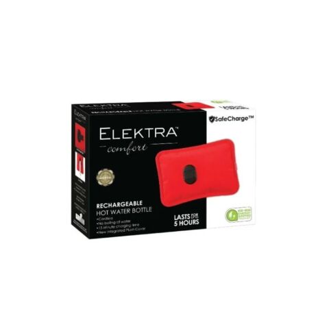 Elektra 2501 Electric Hot Water Bottle - Red