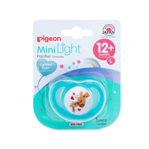 Pigeon Minilight Pacifier L Giraffe Unisex