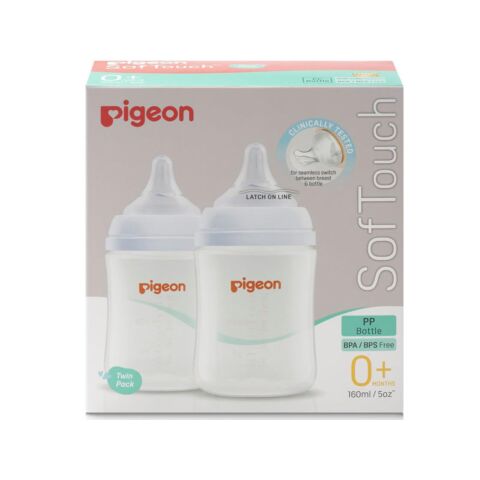 Pigeon 160ml SofTouch 3 PP Nursing Bottle