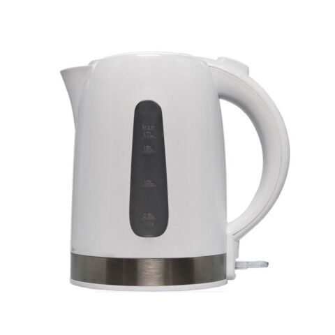 Elektra 1.7L Plastic White Kettle