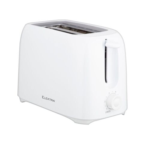 Elektra 700w 2 Slice Plastic Toaster