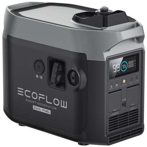 Ecoflow 1800W petrol and LPG single cylinder four stroke Air Cooled Pure Sinewave