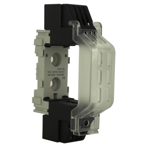 Solarix NT00 Rail Mount 1 Pole 160A DC Fuse Holder