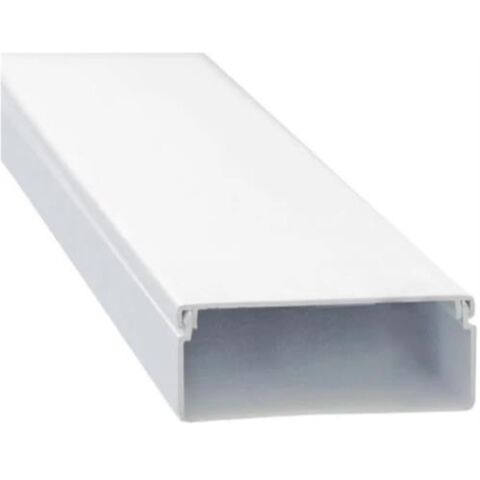 Solarix PVC Trunking 3 Metre Length 100mm X 40mm