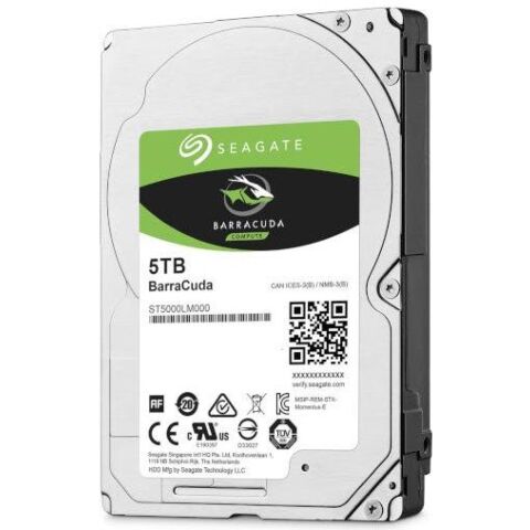Seagate Barracuda 5Tb/5000Gb 2.5 inch 15mm SATA3(6Gb/s) Hard Disk Drive