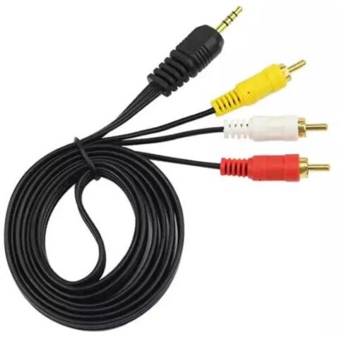 Male Stereo to Male RCA 1.5m