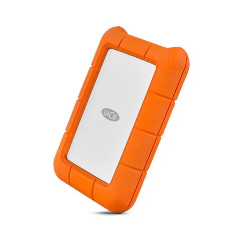 Seagate LaCie Rugged USB-C 4TB Mobile External Hard Drive