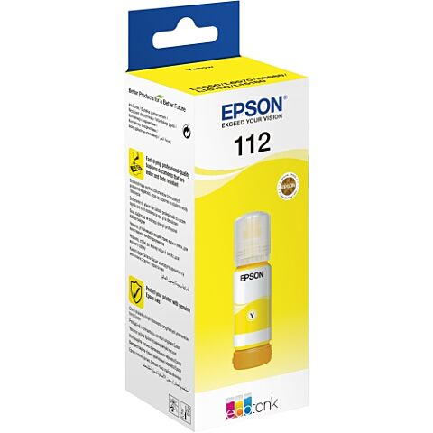 Epson T06C44A 112 EcoTank Yellow Ink Bottle