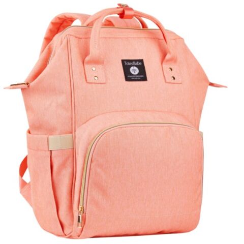 Totes Babe Alma 18L Diaper Backpack Peach