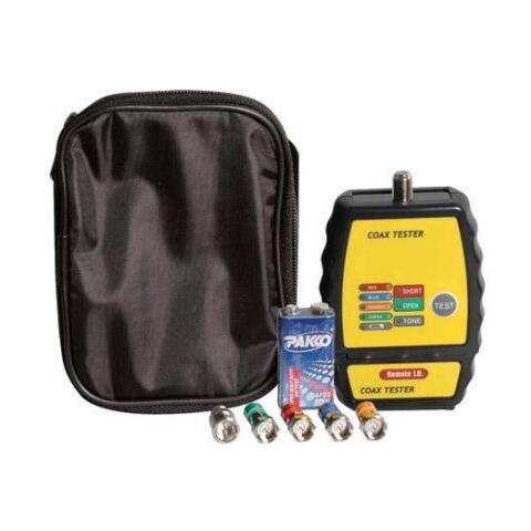 Goldtool Coax Cable Mapper 4 ID Finder with Toner-Handheld testing device designed for CATV and Security Installers