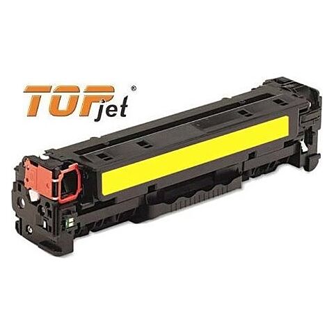 TopJet Generic Replacement Toner Cartridge for HP 128A -CE322A Yellow