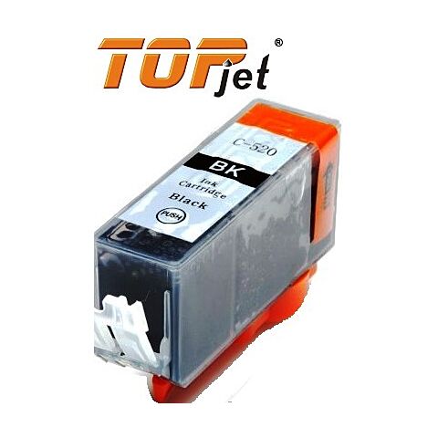 TopJet Generic Replacement Ink Cartridge for Canon PGI-520BK Black