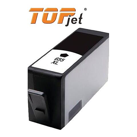 TopJet Generic Replacement Ink Cartridge for HP 655XL CZ109AE Black