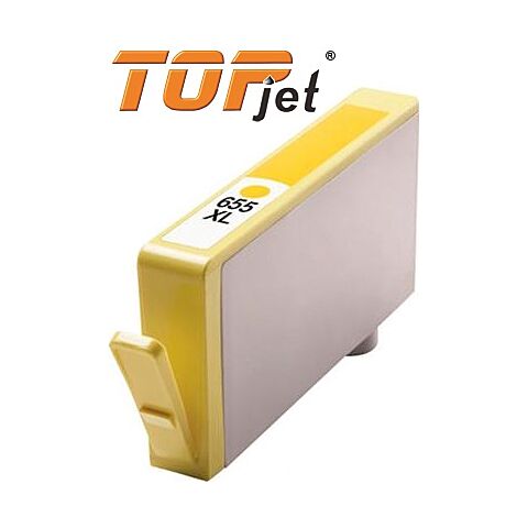 TopJet Generic Replacement Ink Cartridge for HP 655XL Yellow