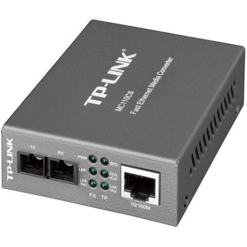 TP-Link 10/100Mbps RJ45 to 100Mbps single-mode SC fibre Converter