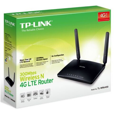TP-Link MR6400 300Mbps Wireless 4G LTE Router