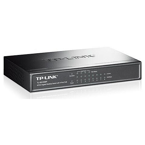 TP-Link TL-SG1008P 8-Port Gigabit Desktop Switch with 4-Port PoE