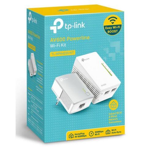 TP-Link TL-WPA4220 KIT AV600 Powerline Wi-Fi Kit