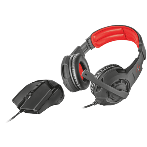 Trust GXT 784 Gaming Headset With Microphone And Mouse Combo