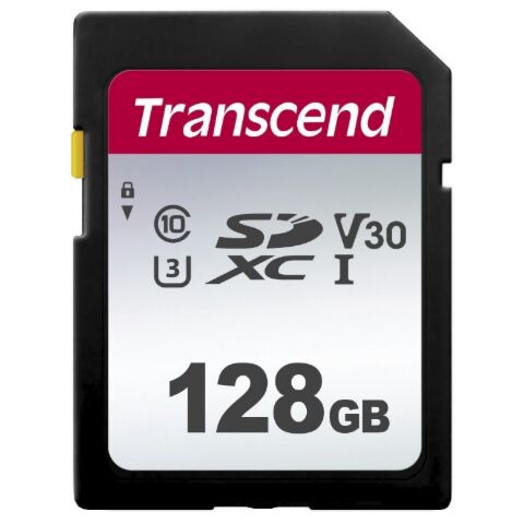 Transcend - 128GB UHS-I SD SD UHS-I Class 10 Memory Card
