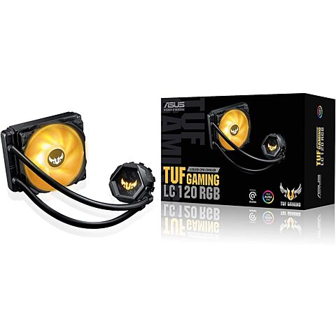 ASUS TUF LC 120 RGB all-in-one liquid CPU cooler