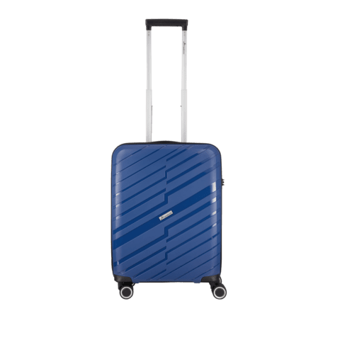 Travelwize Java PP 4-Wheel Spinner 55cm Luggage Azure