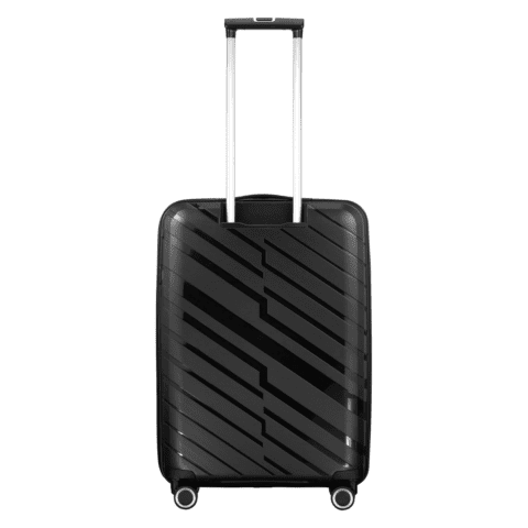 Travelwize Java PP 4-Wheel Spinner 55cm Luggage Black